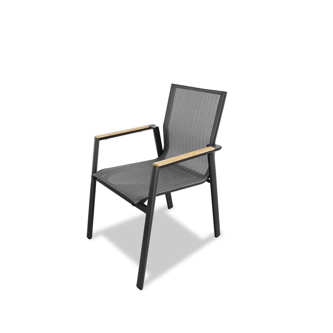 Aspen/D7-Anthracite Dining Set