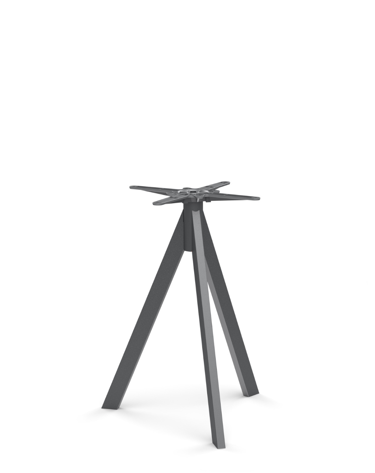 Paula-3, OUTDOOR Table-Base Black