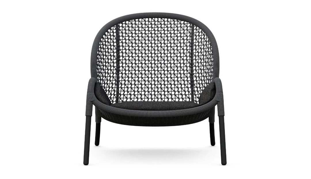 Dune/L-Anthracite Lounge Chair