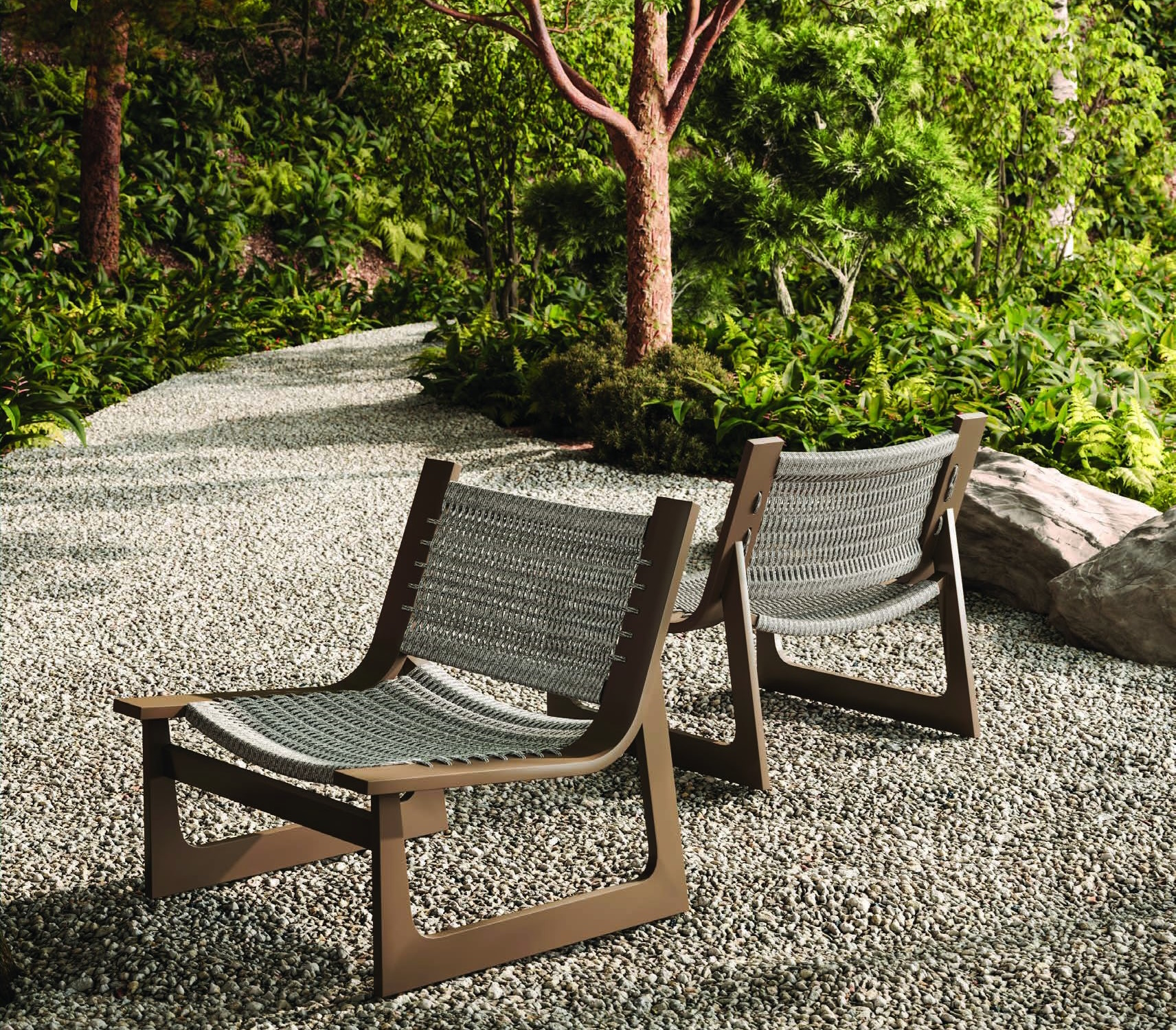 Cozumel/L Lounge Chair Bronze
