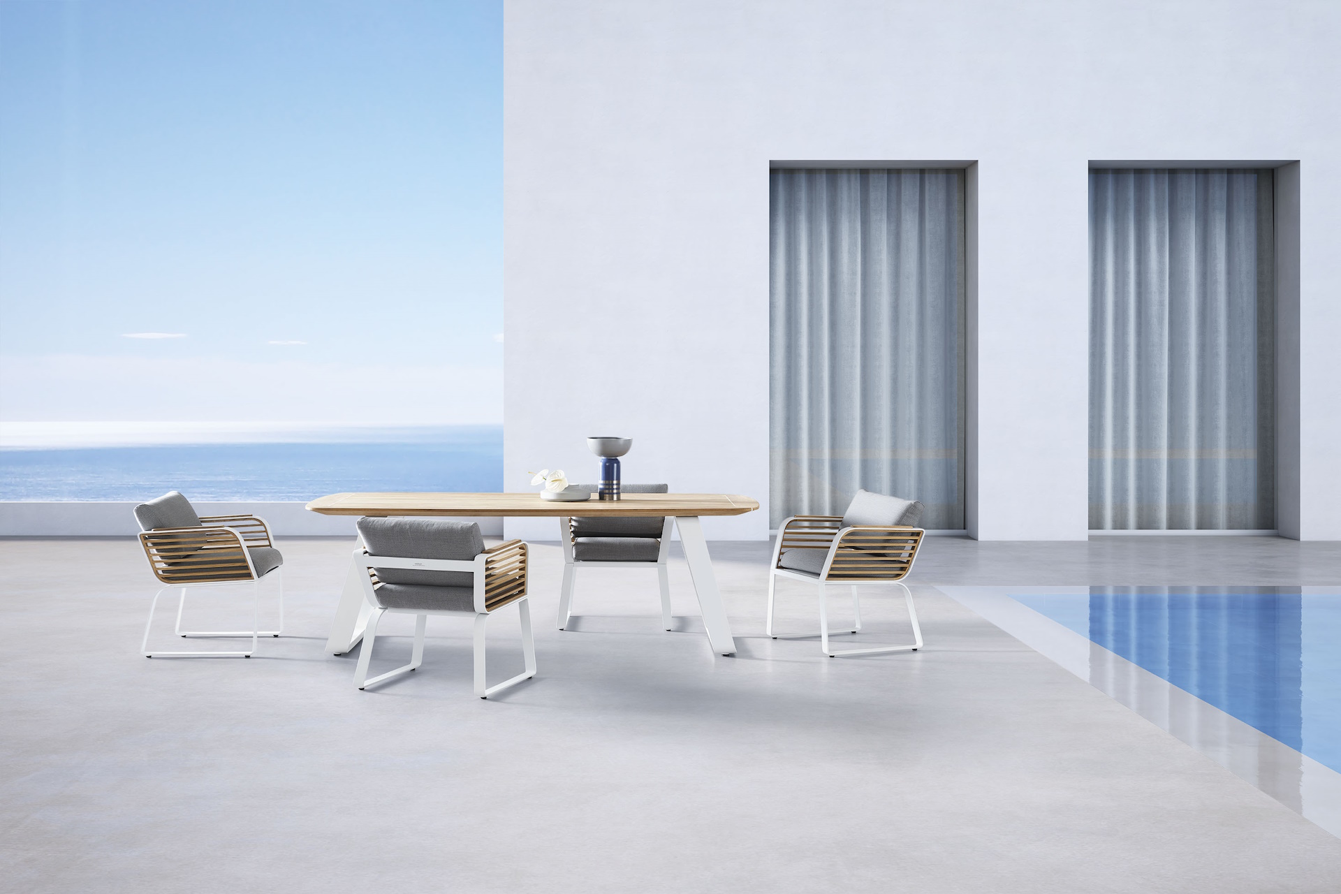 Wing/D7 Dining Set