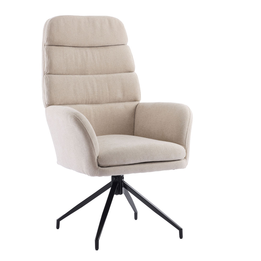 GIRAR ΠΟΛΥΘΡΟΝΑ ΠΕΡΙΣΤΡΕΦΟΜΕΝΗ BEIGE 70×69.5×113