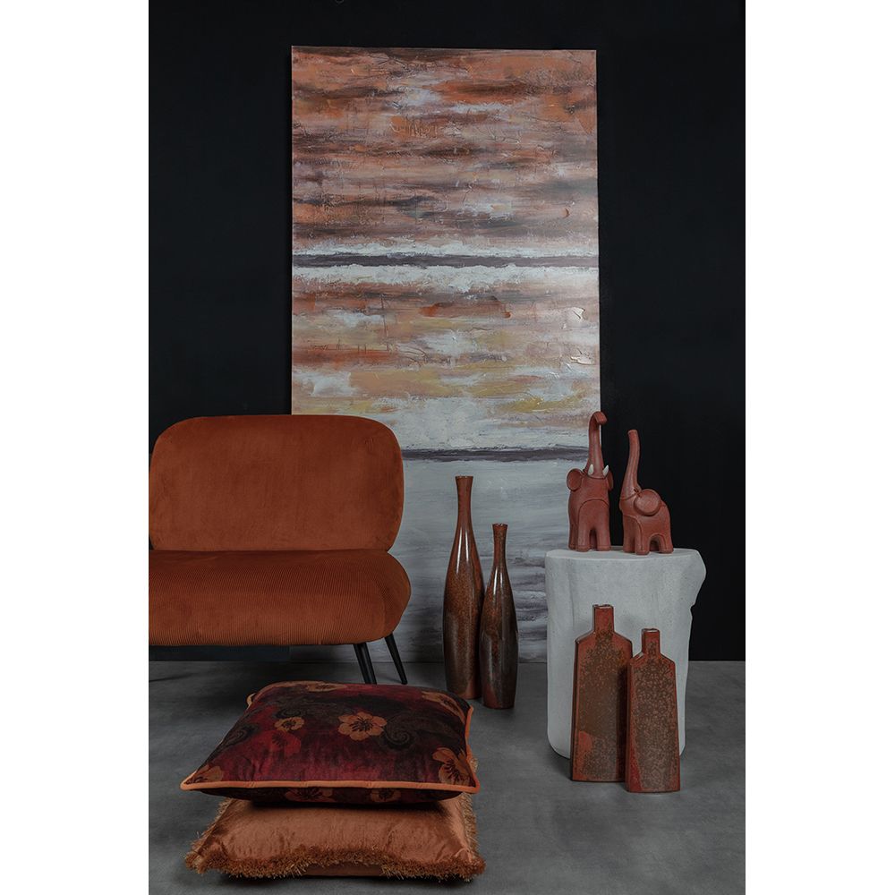 LEI ΒΑΖΟ 14x14x60 ΚΕΡΑΜΙΚΟ TERRACOTTA