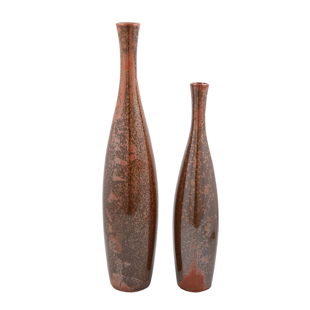 LEI ΒΑΖΟ 14x14x60 ΚΕΡΑΜΙΚΟ TERRACOTTA