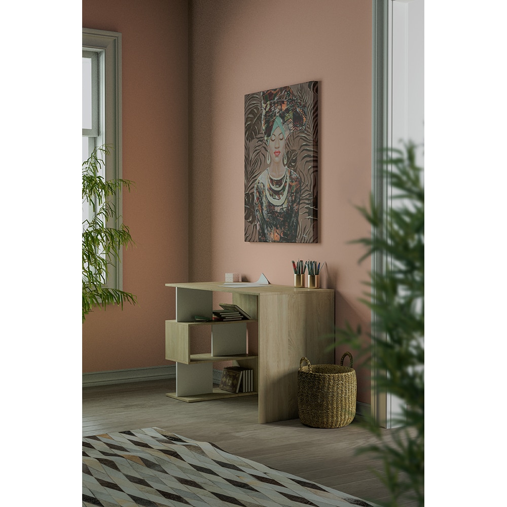 JUNGLE LADY ΠΙΝΑΚΑΣ ΔΙΑΚΟΣΜΗΣΗΣ 76x100x4 ΚΑΜΒΑΣ ΠΟΛΥΧΡΩΜΟ ΞΥΛΟ