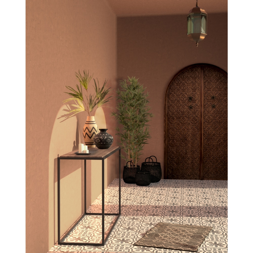 BAMBOO ΔΕΝΤΡΟ ΤΕΧΝΗΤΟ ΣΕ ΓΛΑΣΤΡΑ 190 POLYESTER ΠΡΑΣΙΝΟ PVC