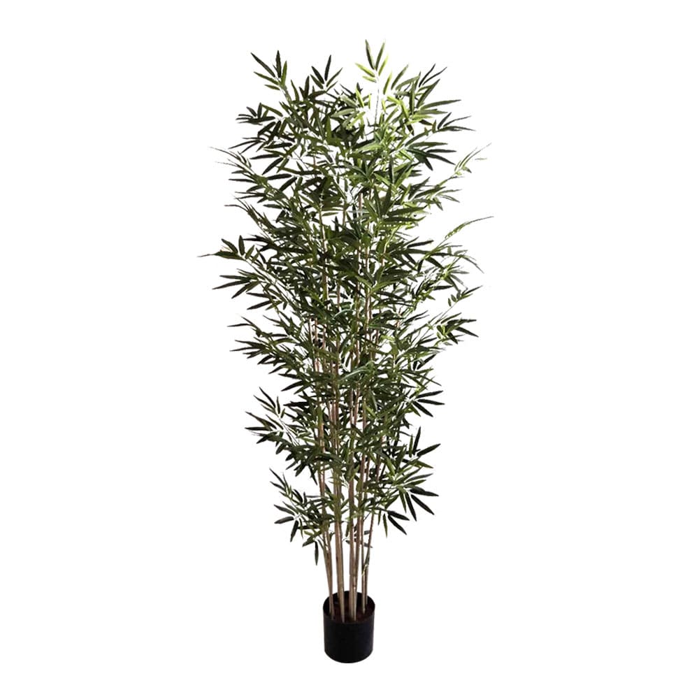 BAMBOO ΔΕΝΤΡΟ ΤΕΧΝΗΤΟ ΣΕ ΓΛΑΣΤΡΑ 210 POLYESTER ΠΡΑΣΙΝΟ PVC
