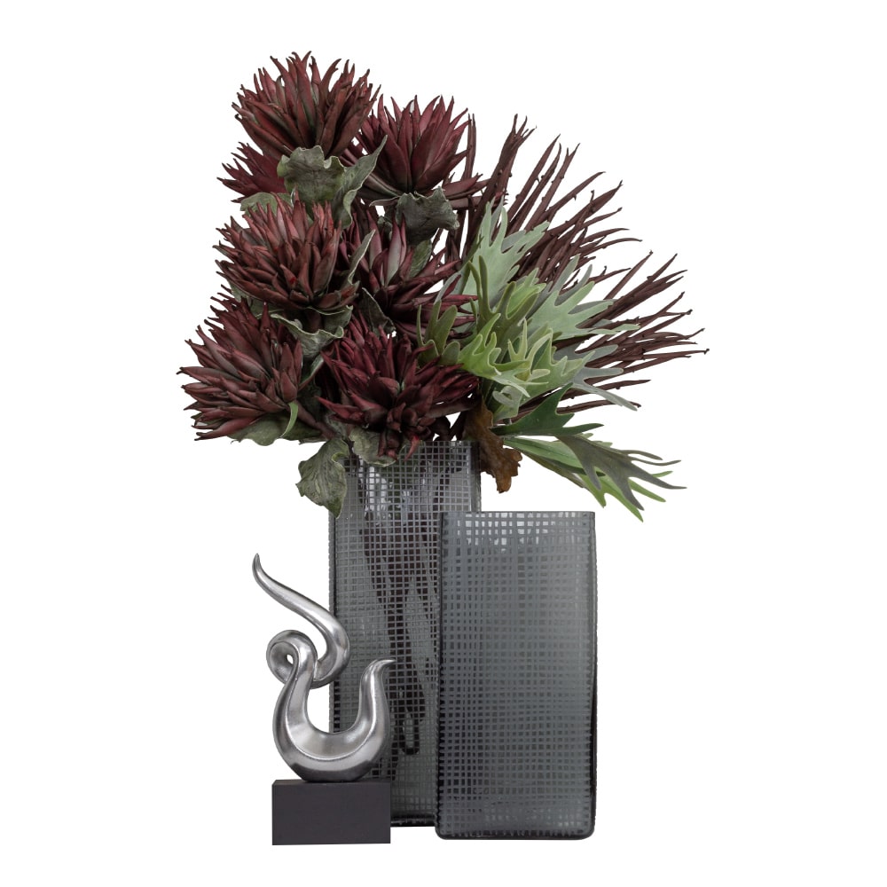 GRAVIR GREY ΒΑΖΟ 16x12x44 ΓΥΑΛΙ ΓΚΡΙ