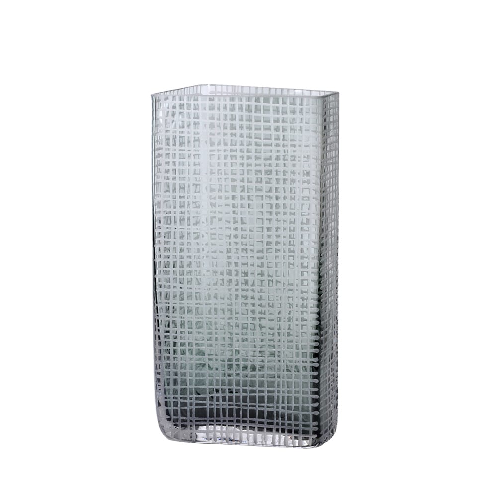 GRAVIR GREY ΒΑΖΟ 16x12x33 ΓΥΑΛΙ ΓΚΡΙ
