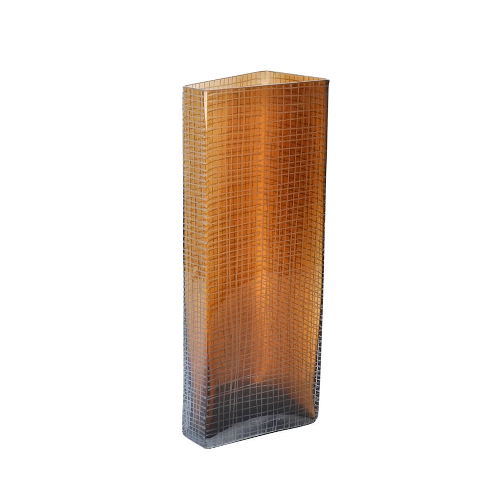 GRAVIR HONEY ΒΑΖΟ 16x12x44 ΓΥΑΛΙ ΚΑΦΕ