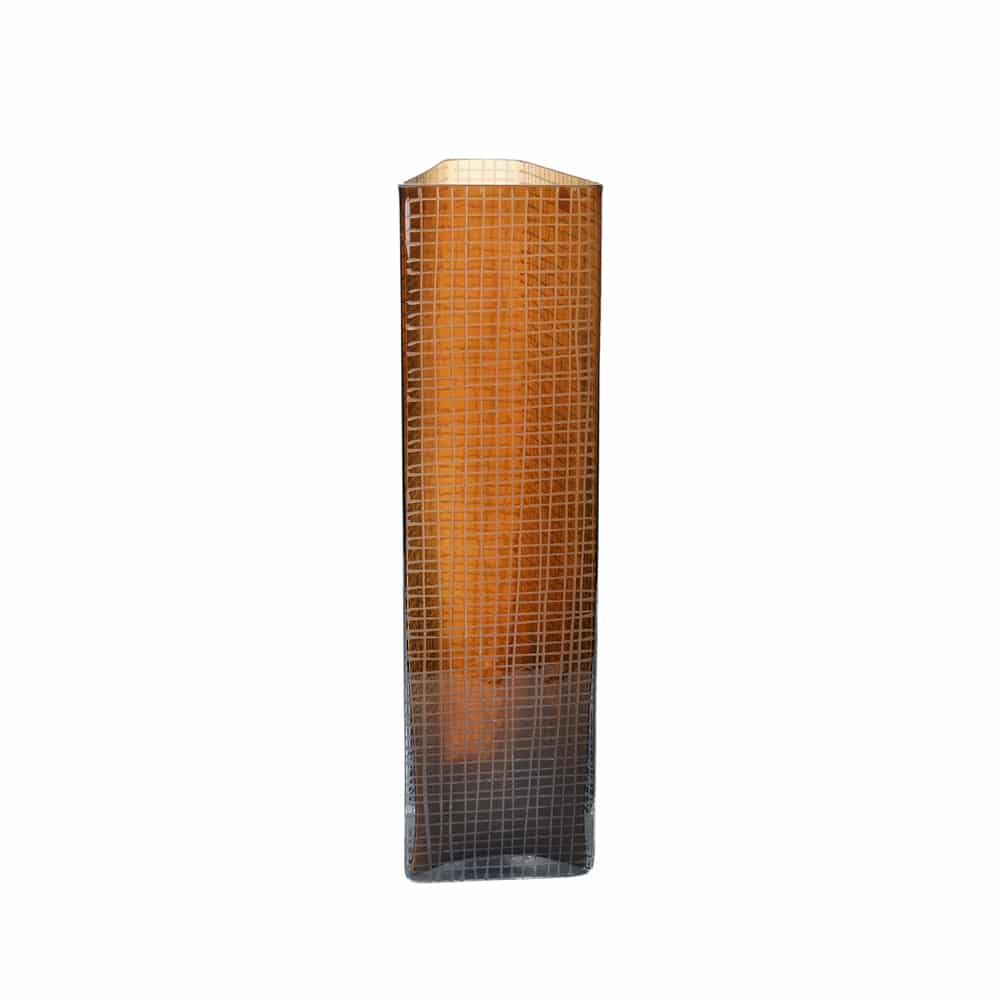 GRAVIR HONEY ΒΑΖΟ 16x12x44 ΓΥΑΛΙ ΚΑΦΕ