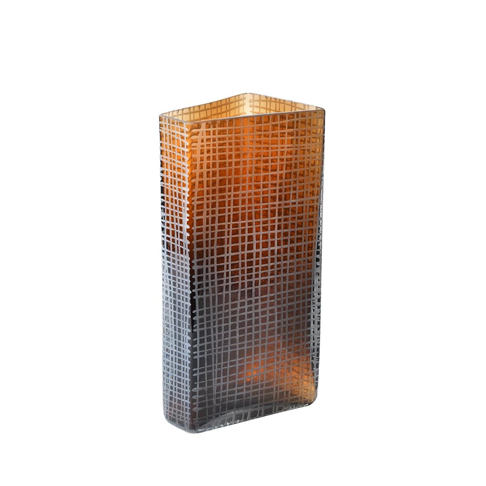 GRAVIR HONEY ΒΑΖΟ 16x12x33 ΓΥΑΛΙ ΚΑΦΕ