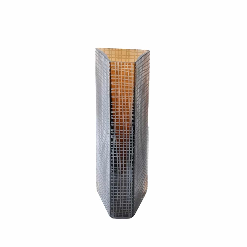 GRAVIR HONEY ΒΑΖΟ 16x12x33 ΓΥΑΛΙ ΚΑΦΕ