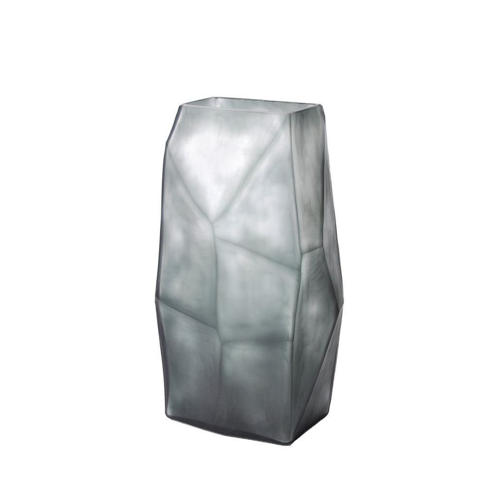 ROCHE GREY ΒΑΖΟ 17x13x31 ΓΥΑΛΙ ΓΚΡΙ