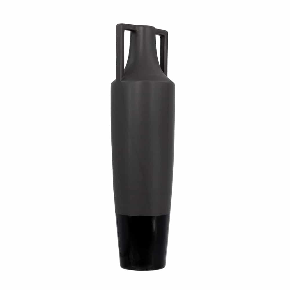 AIMA ΒΑΖΟ 14x14x49 ΚΕΡΑΜΙΚΟ ΑΝΘΡΑΚΙ ΜΑΤ SILVER GUN