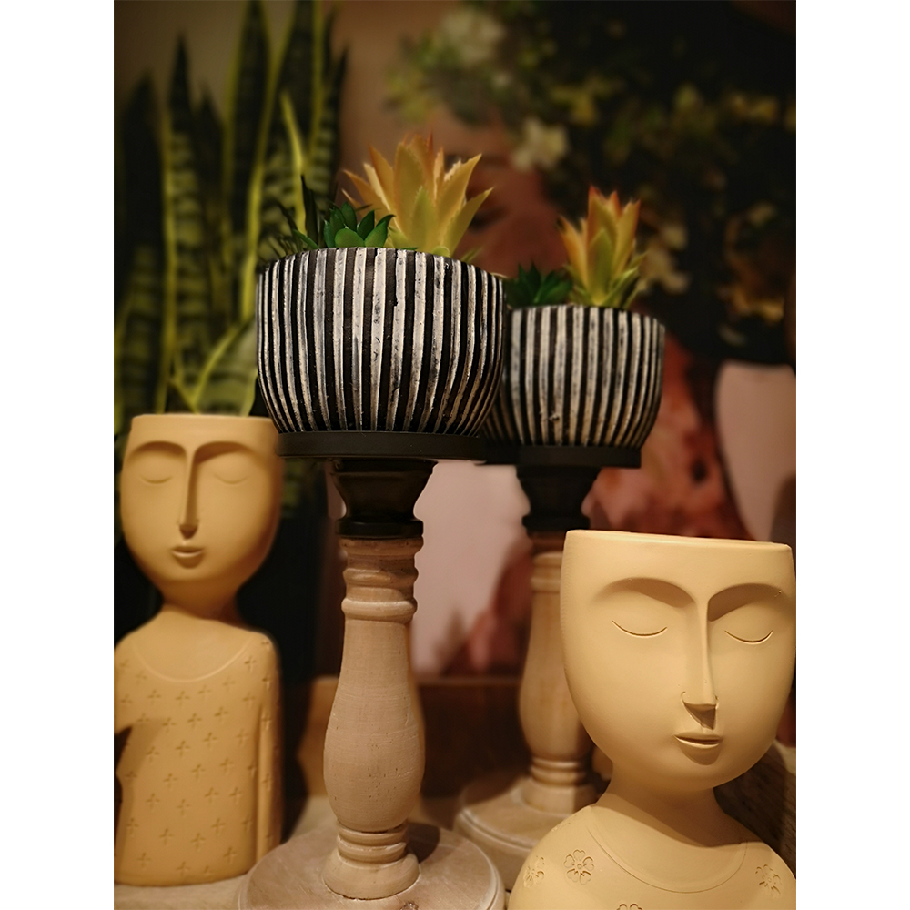 SKEPTICAL 2 ΚΑΣΠΩ 15x10x20 POLYRESIN TERRACOTTA