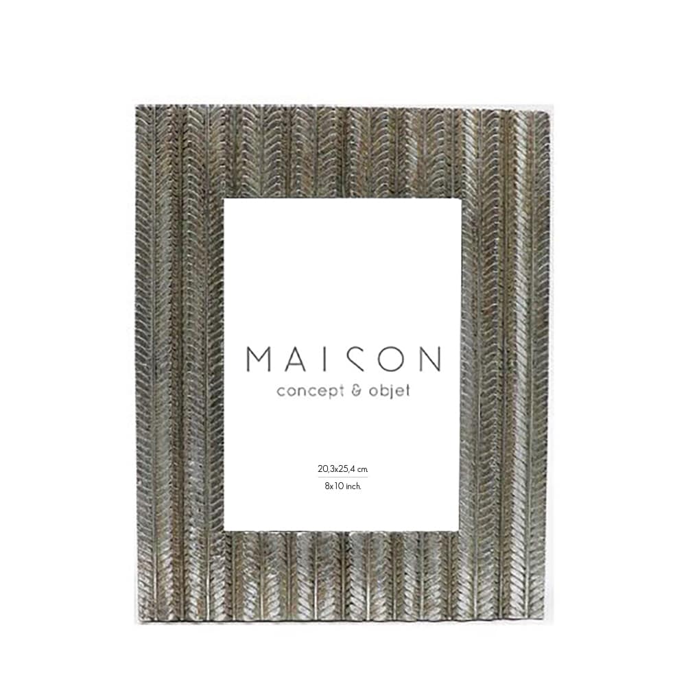 FISHBONE ΚΟΡΝΙΖΑ 26x2x31 POLYRESIN ΑΣΗΜΙ ΑΝΤΙΚΕ ΓΥΑΛΙ