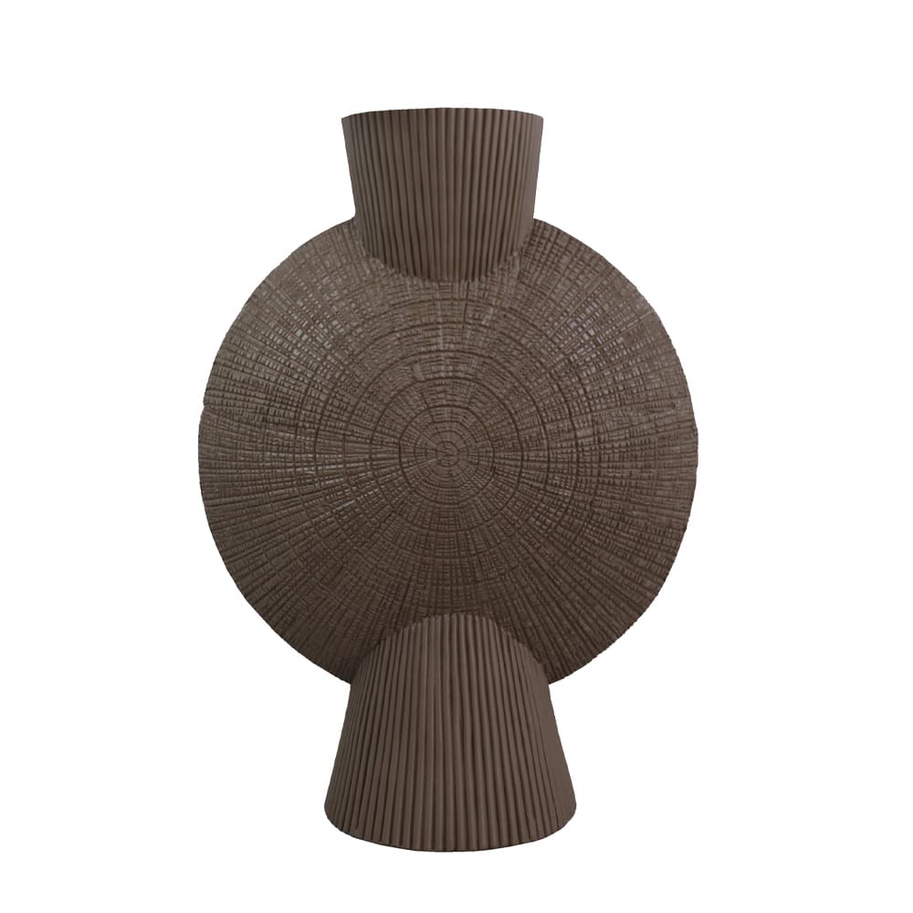 BODIL ΒΑΖΟ 32x16x44 POLYRESIN ΚΑΦΕ