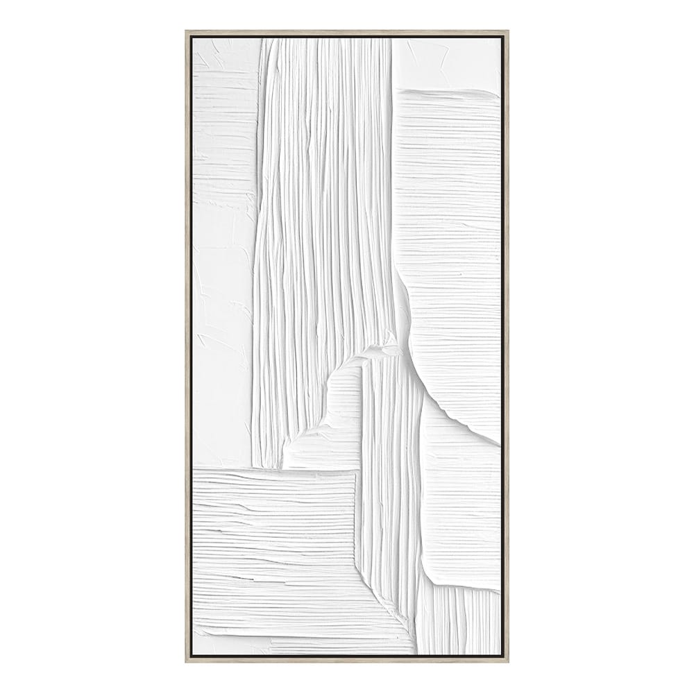 WALK INSIDE ΠΙΝΑΚΑΣ ΔΙΑΚΟΣΜΗΣΗΣ 60x120x4 ΚΑΜΒΑΣ ΛΕΥΚΟ ΞΥΛΟ ΦΥΣΙΚΟ