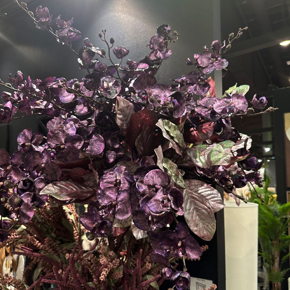 ORCHID ΛΟΥΛΟΥΔΙ ΤΕΧΝΗΤΟ 100 ΥΦΑΣΜΑ ΜΩΒ PVC