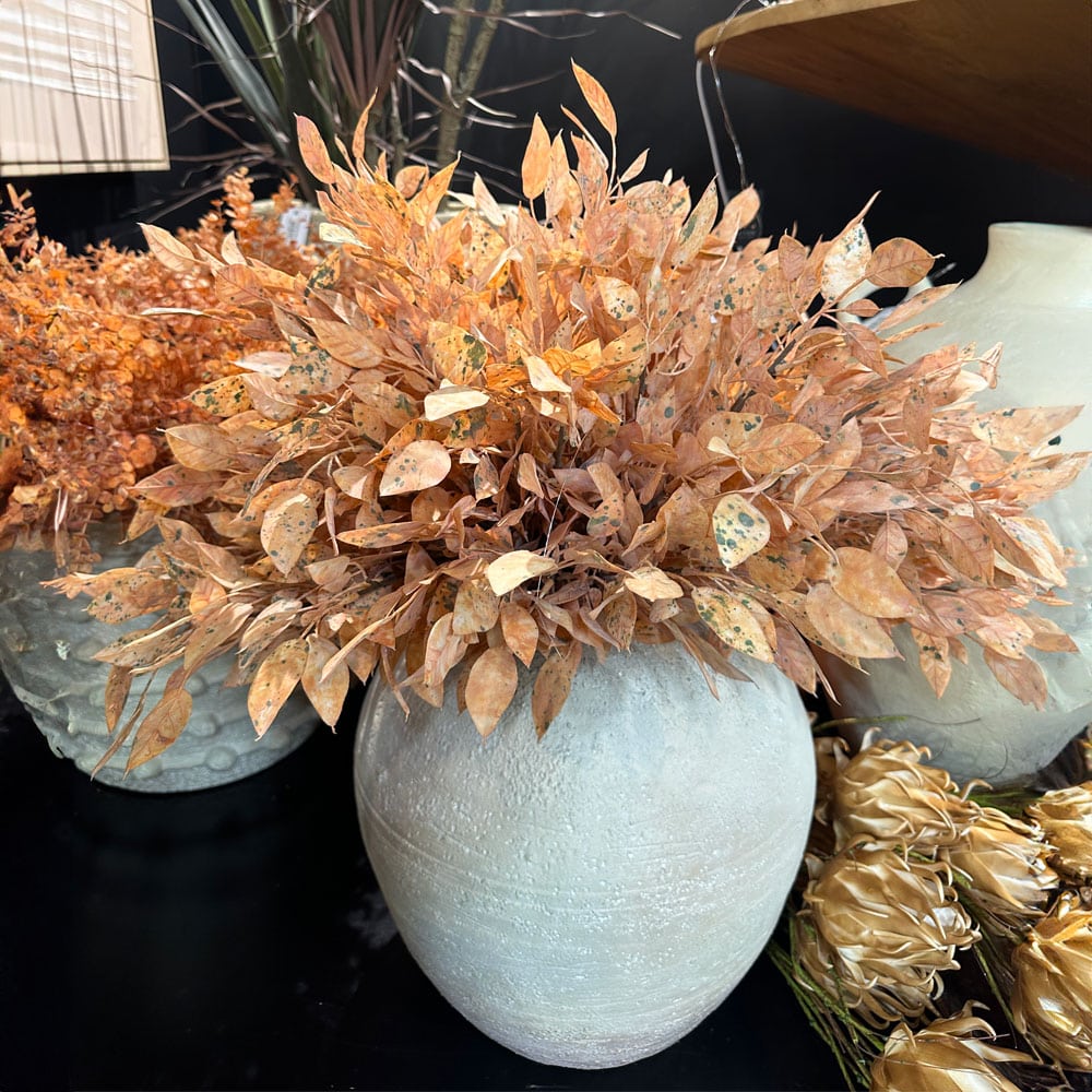 WILLOW LEAVES ΚΛΑΔΙ ΤΕΧΝΗΤΟ 68 PVC ΜΠΕΖ ΚΙΤΡΙΝΟ