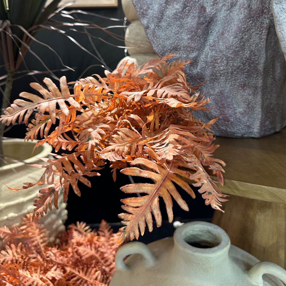 PTERIS ΚΛΑΔΙ ΤΕΧΝΗΤΟ 68 PVC TERRACOTTA