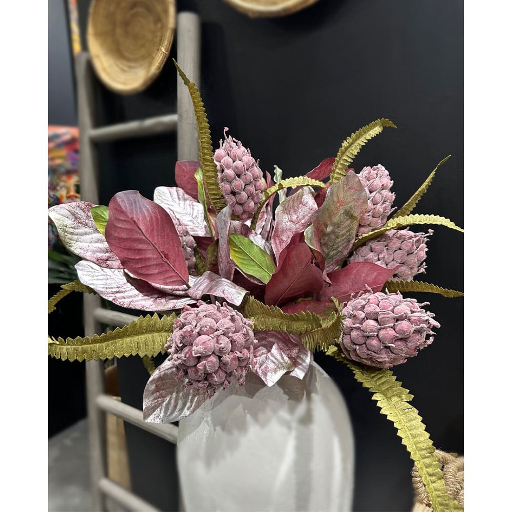 SPRING SPLENDOR ΛΟΥΛΟΥΔΙ ΤΕΧΝΗΤΟ 70 FOAM ΜΩΒ ΠΡΑΣΙΝΟ PVC