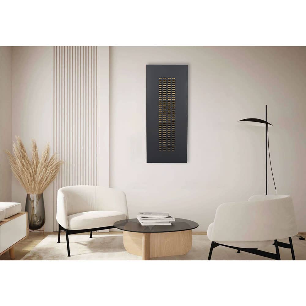 ESCAPE ΠΙΝΑΚΑΣ ΔΙΑΚΟΣΜΗΣΗΣ 50x120x4 ΜΕΤΑΛΛΟ ΜΑΥΡΟ ΧΡΥΣΟ MDF