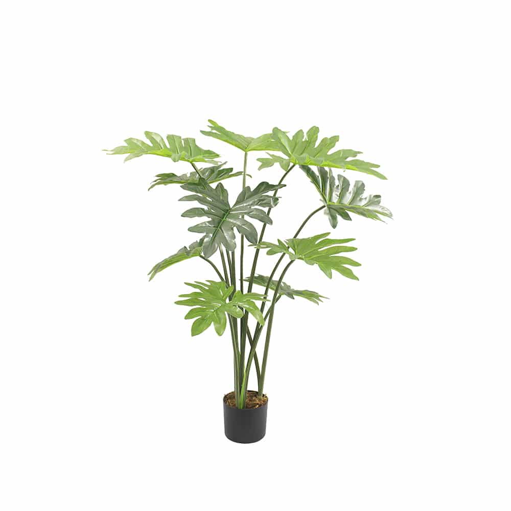 PHILODENDRON ΔΕΝΤΡΟ ΤΕΧΝΗΤΟ ΣΕ ΓΛΑΣΤΡΑ 130 PEVA ΠΡΑΣΙΝΟ