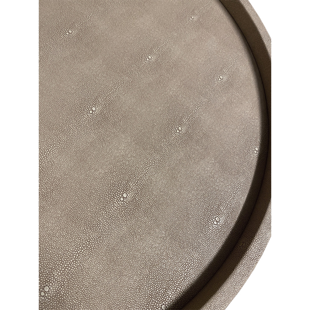 FUN COFFEE TABLE SAND BEIGE ΜΑΥΡΟ 63x63x42