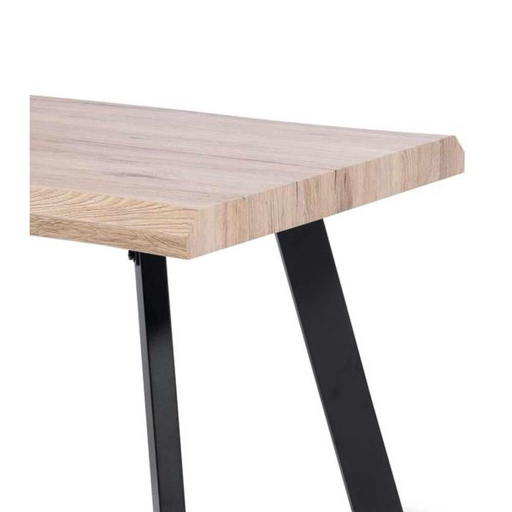 BRICK-URBAN COFFEE TABLE ΦΥΣΙΚΟ ΜΑΥΡΟ 110x60x45