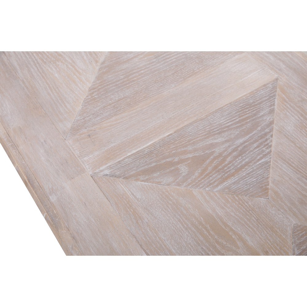 HISTORY COFFEE TABLE ΛΕΥΚΟ ΦΥΣΙΚΟ 125x64x50