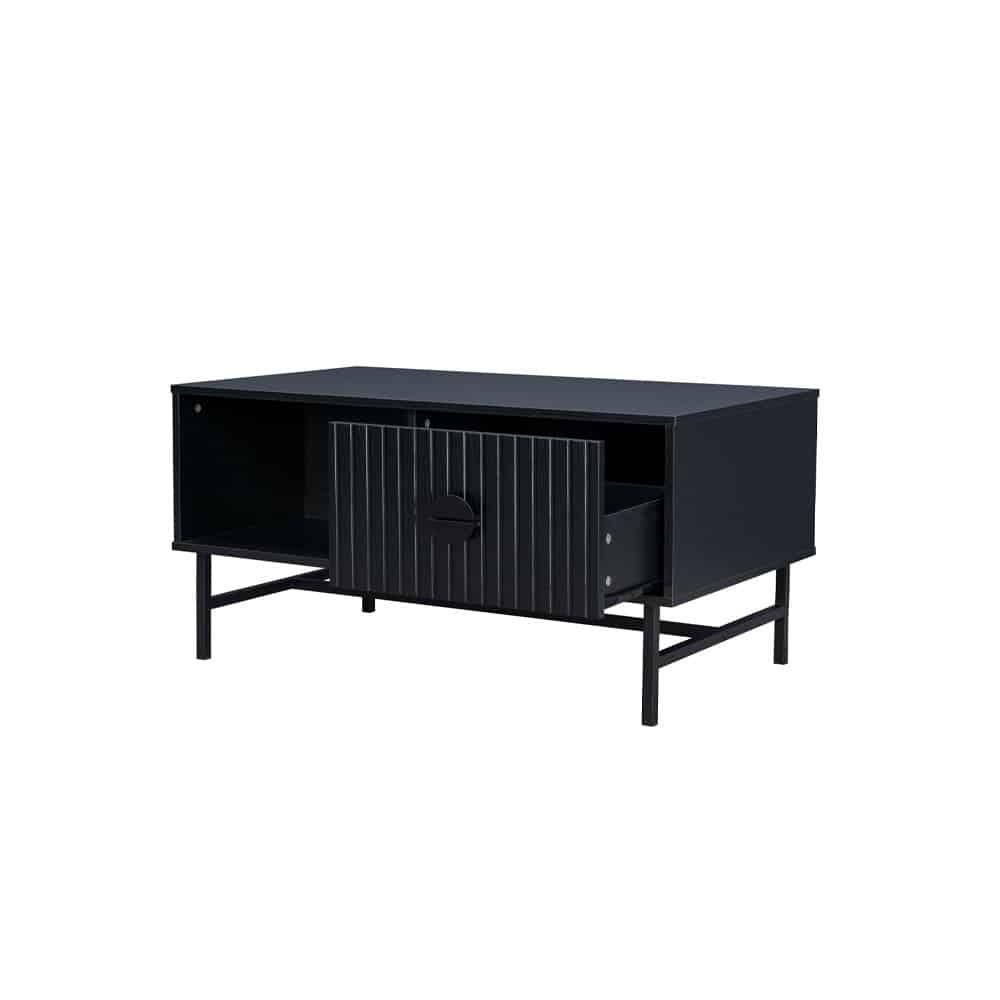 KIMONO COFFEE TABLE 1ΣΥΡΤΑΡΙ ΜΑΥΡΟ 100x59x50.2