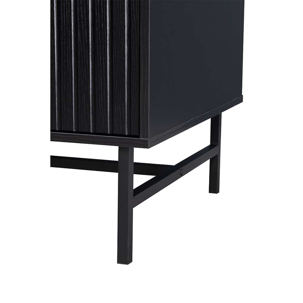 KIMONO COFFEE TABLE 1ΣΥΡΤΑΡΙ ΜΑΥΡΟ 100x59x50.2