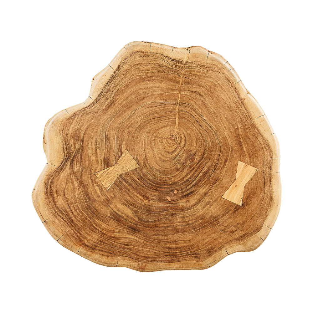 RAW COFFEE TABLE ΦΥΣΙΚΟ 80x80x40