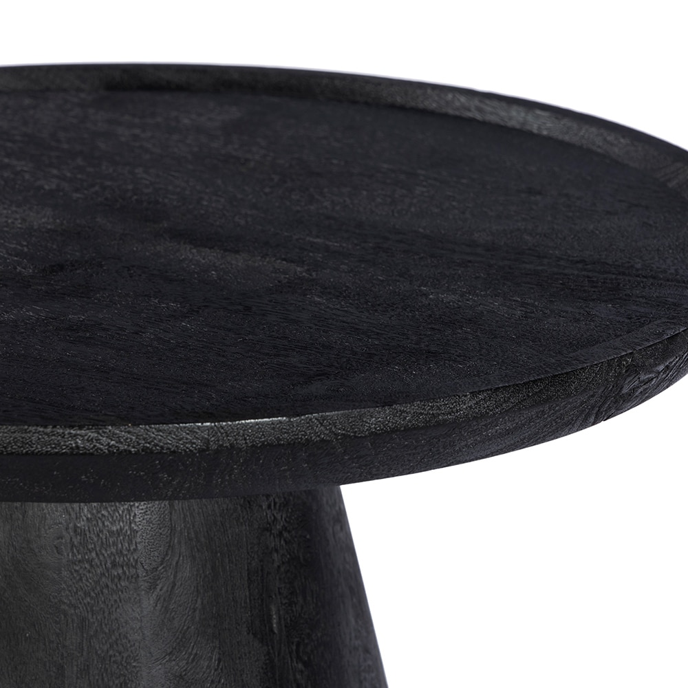 SOHO COFFEE TABLE ΜΑΥΡΟ 65x65x45