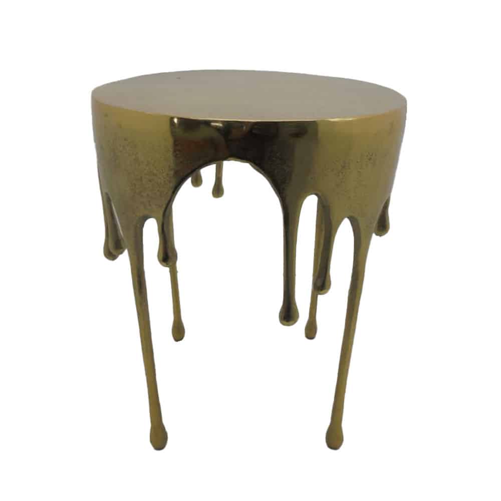 DROP SIDE TABLE ΧΡΥΣΟ 43.25×43.25×56