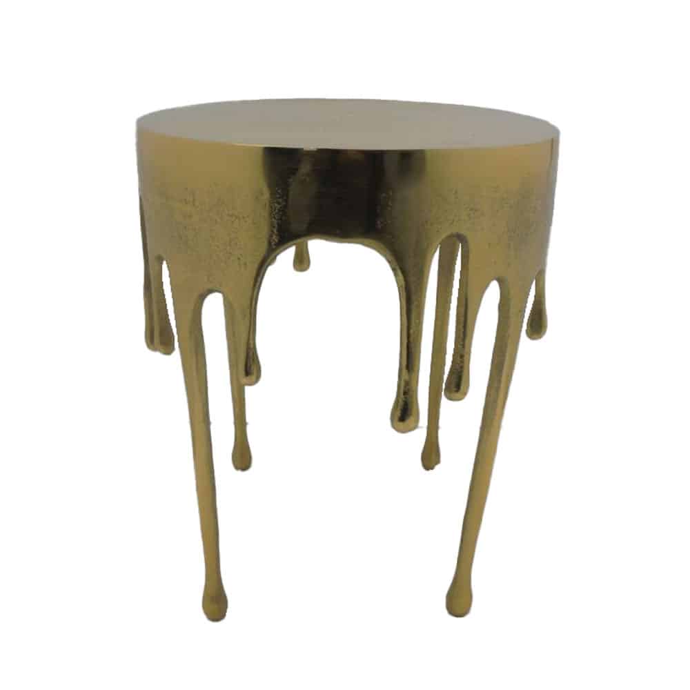 DROP SIDE TABLE ΧΡΥΣΟ 34.25×34.25×44.5