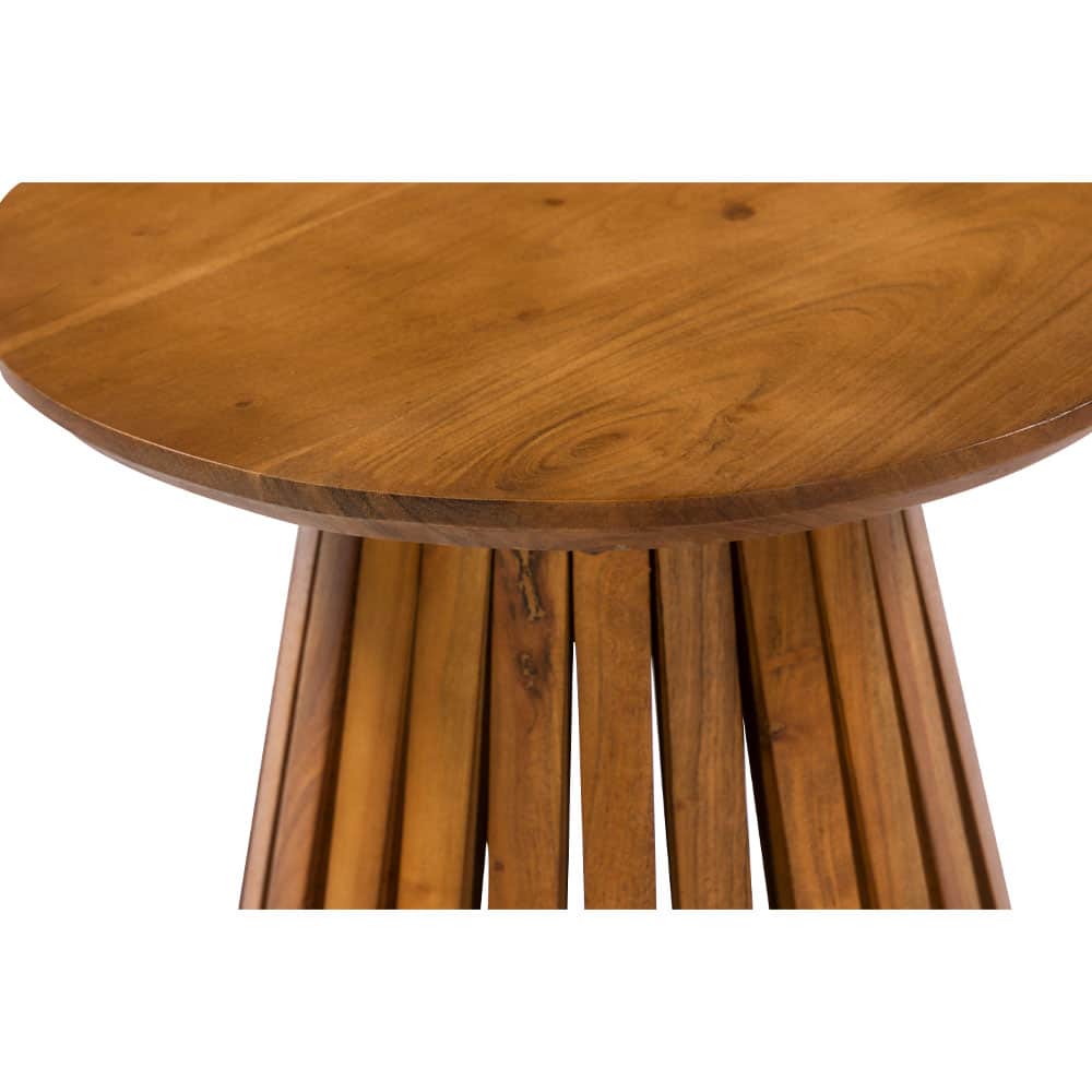 TORRE SIDE TABLE ΚΑΡΥΔΙ 45x45x50