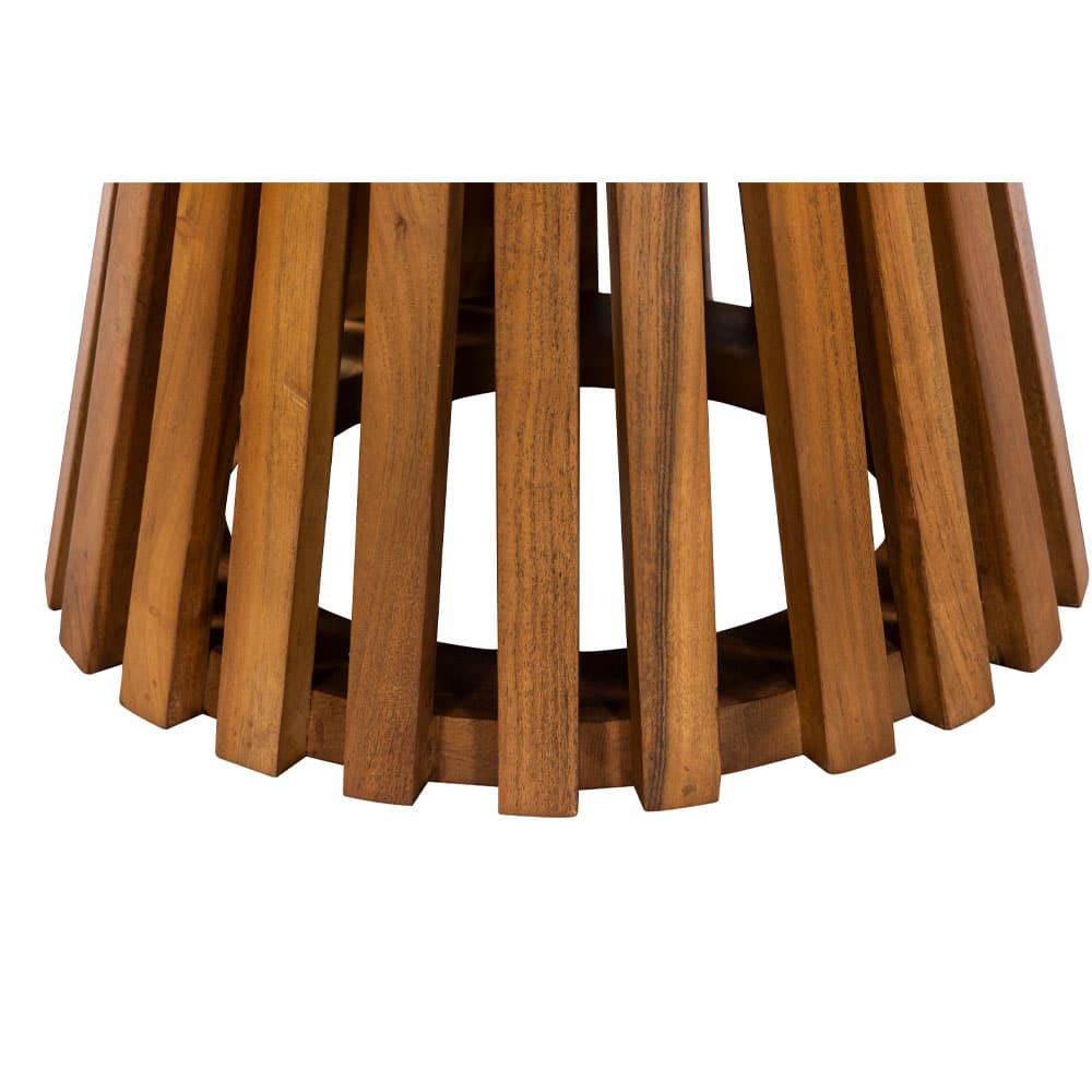 TORRE SIDE TABLE ΚΑΡΥΔΙ 45x45x50