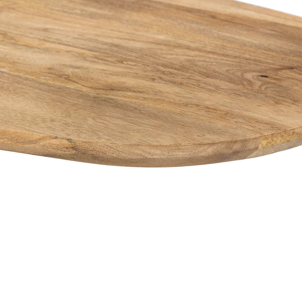 LEVEL COFFEE TABLE ΦΥΣΙΚΟ ΜΑΥΡΟ 95x65x48
