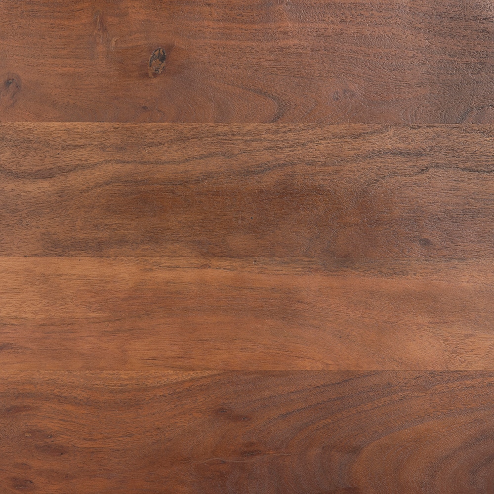 CELLINI COFFEE TABLE SET 2ΤΕΜ ΚΑΡΥΔΙ ΑΝΟΙΧΤΟ ΜΑΥΡΟ 70x70x43