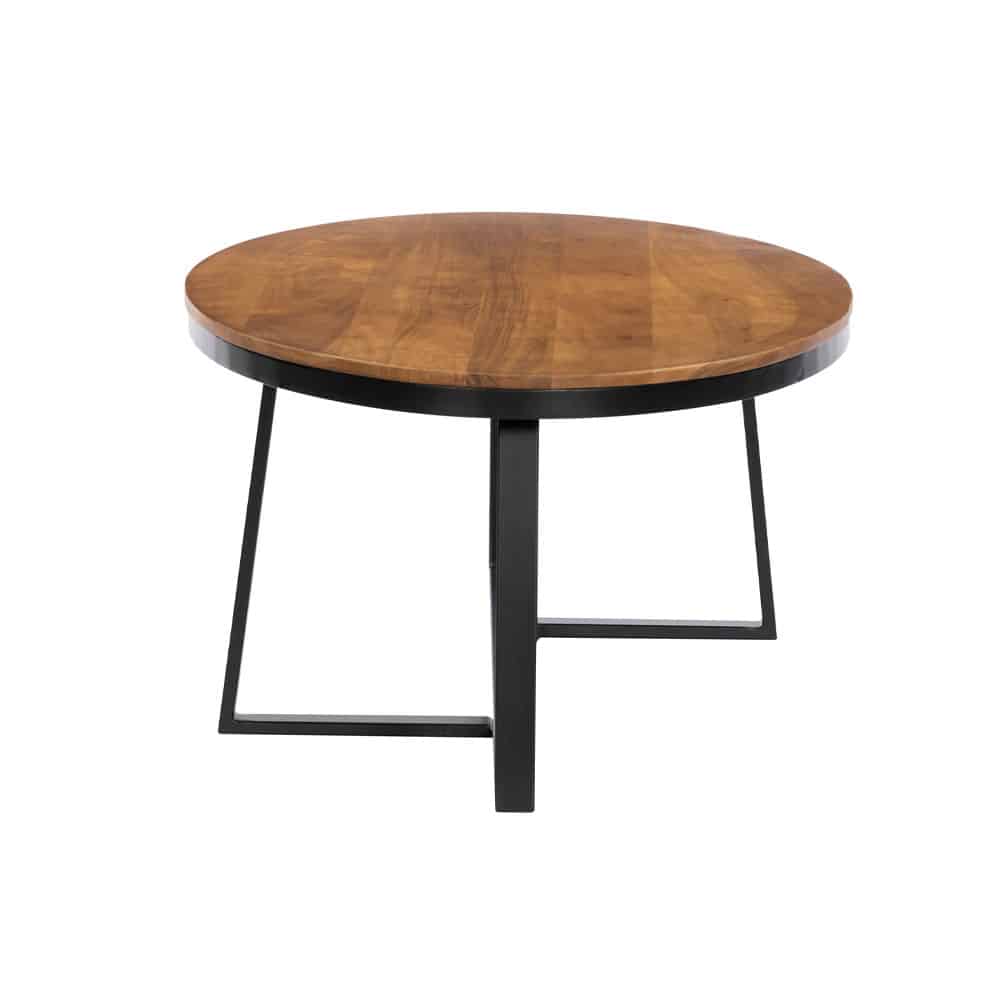 OVO COFFEE TABLE ΚΑΡΥΔΙ ΜΑΥΡΟ 121x71x44