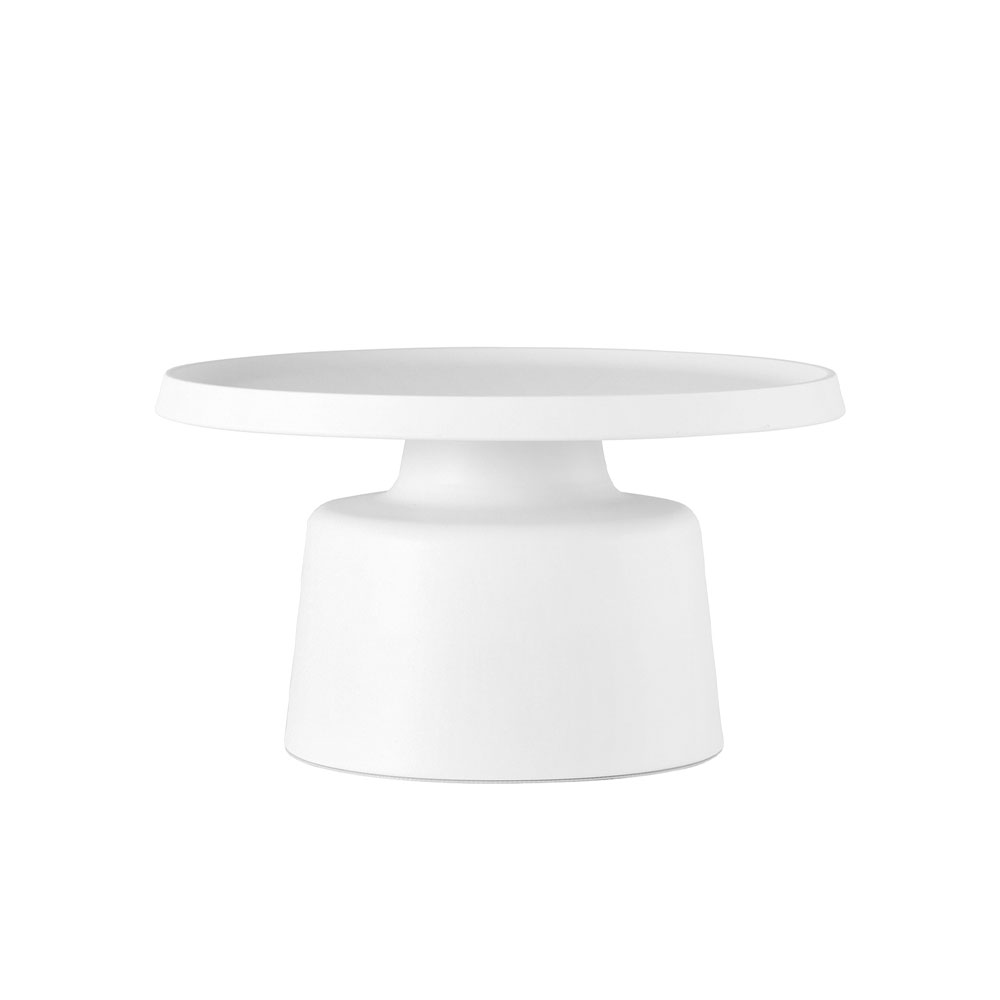 AMAR COFFEE TABLE SET 2ΤΕΜ ΛΕΥΚΟ 70x70x40