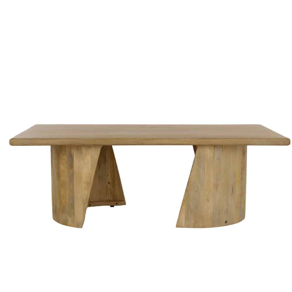 SPIRAL COFFEE TABLE ΦΥΣΙΚΟ 130x70x45