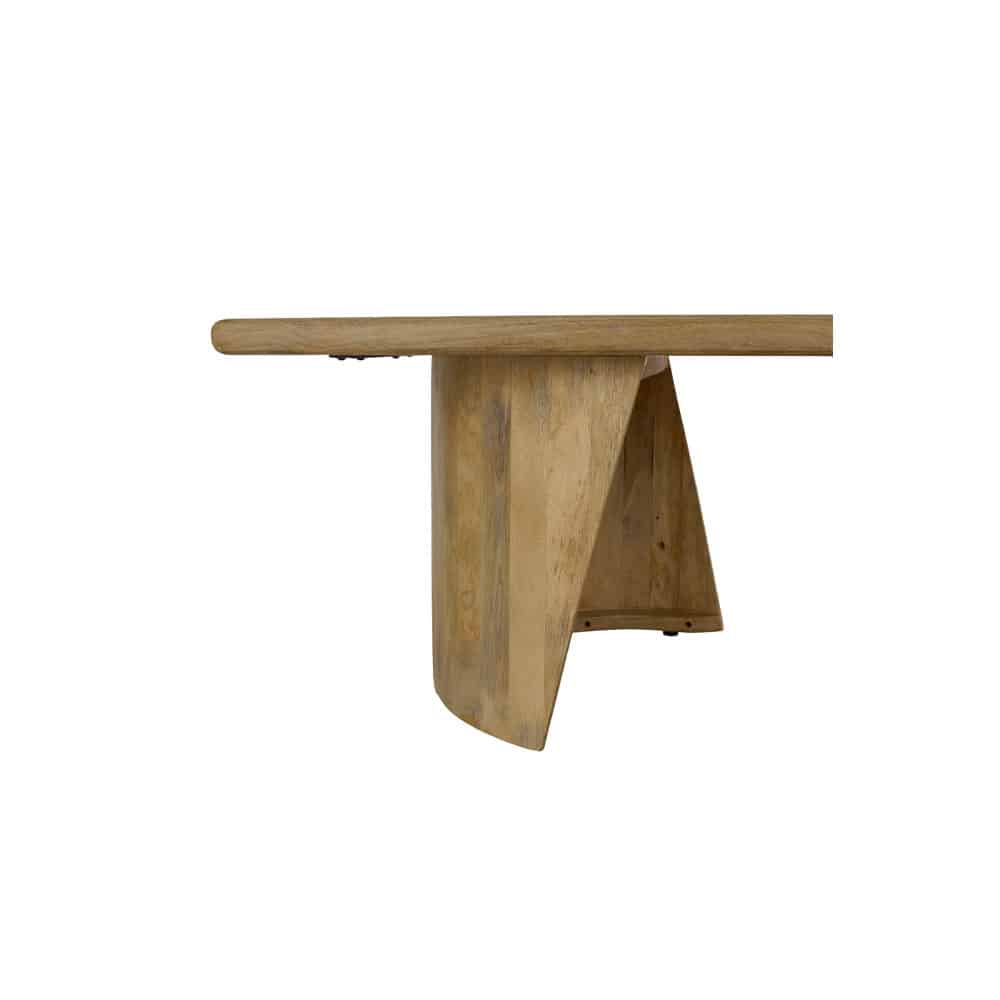 SPIRAL COFFEE TABLE ΦΥΣΙΚΟ 130x70x45