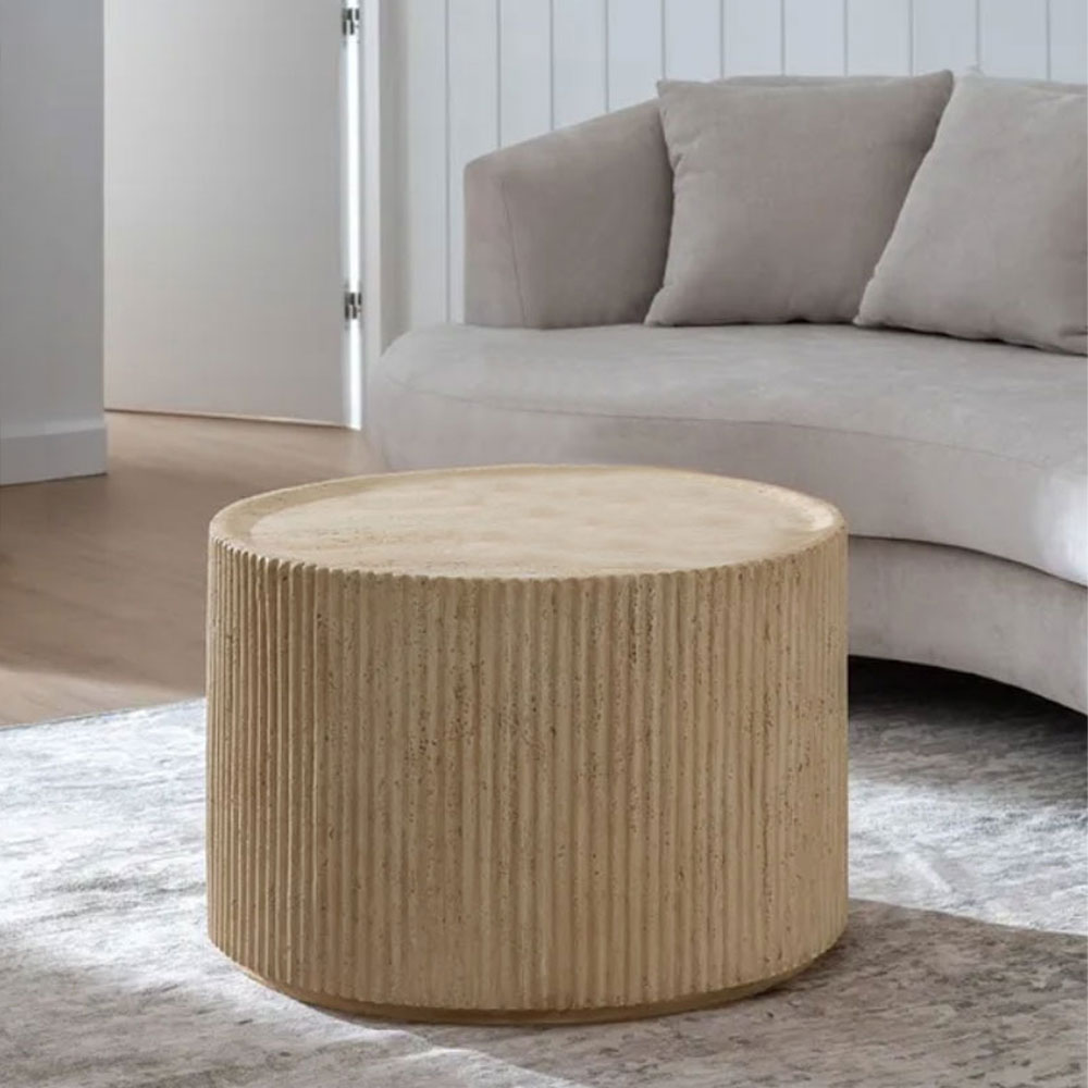 KION COFFEE TABLE BEIGE 67x67x46