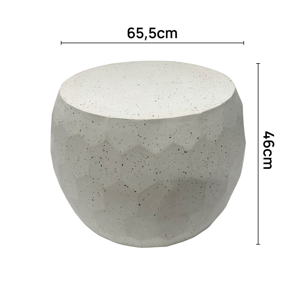 BEE MOSAIC COFFEE TABLE TERRAZZO 65.5×65.5×46