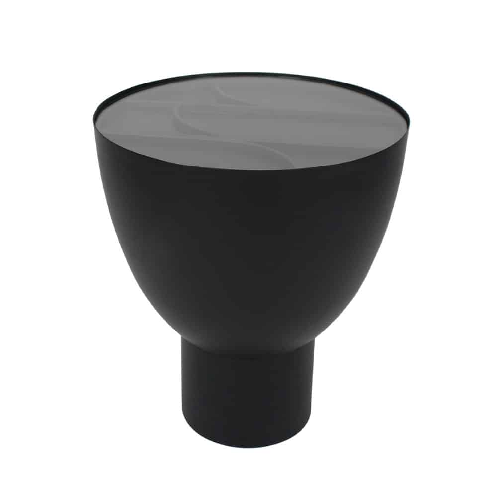 ARCHES SIDE TABLE ΜΑΥΡΟ 40.5×40.5×45.5