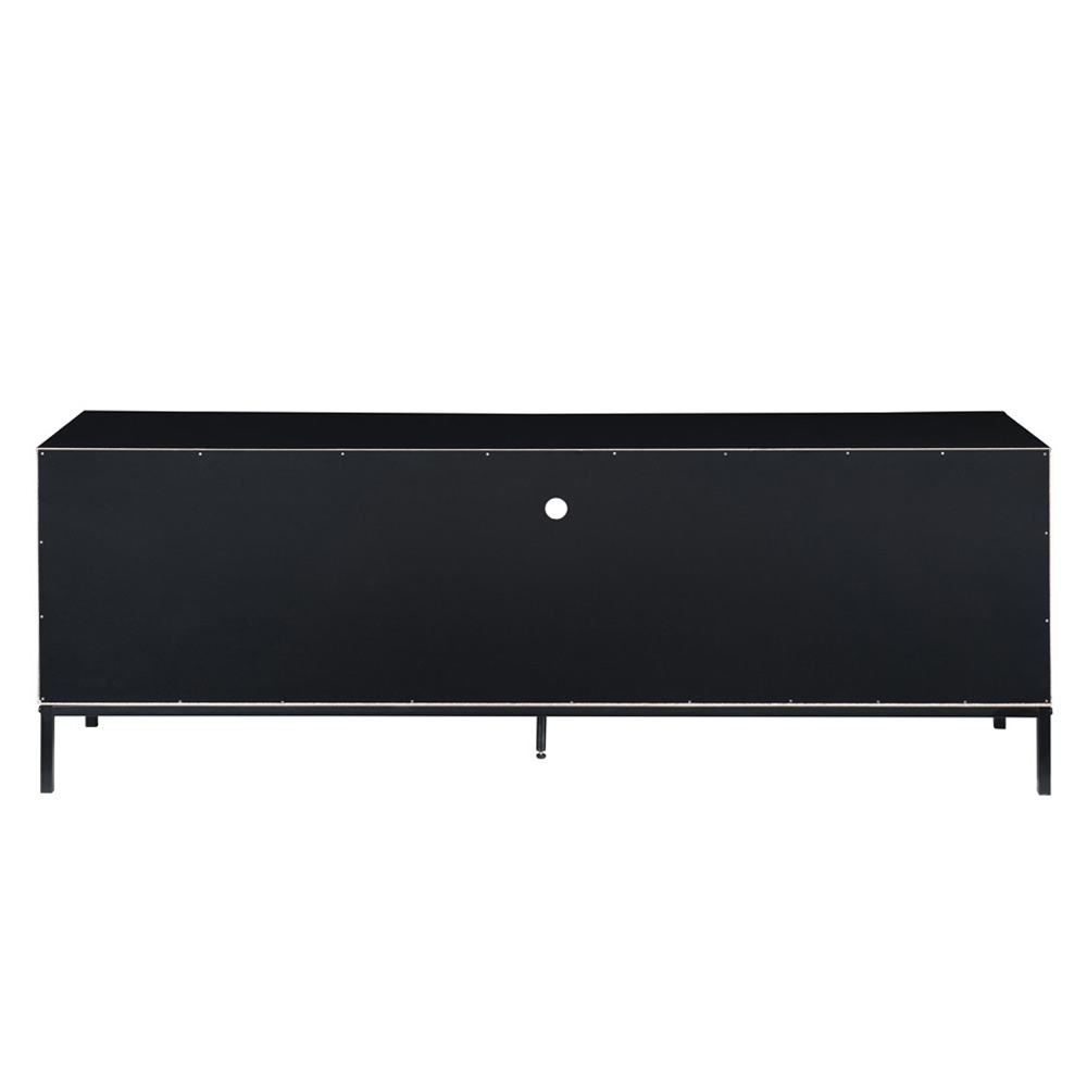 BLACKBIRD TV STAND RIVIERA OAK ΜΑΥΡΟ 160×40.5×58